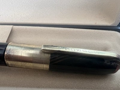 🔴 SOURCE penna stilografica celluloide screziata a leva scrive vintage