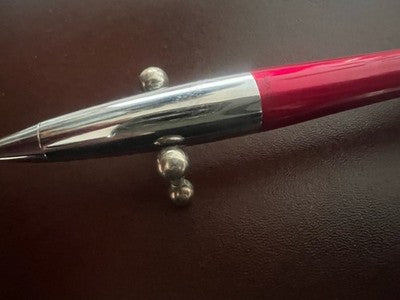 🔴 PARKER penna sfera Urban rossa cromata scrive con astuccio