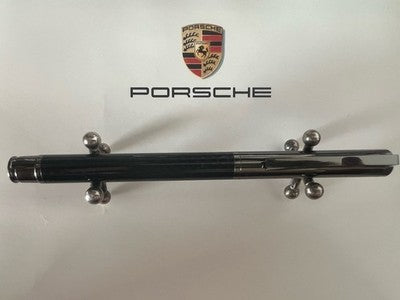 🔴 PORSCHE DESIGN penna sfera 911 fibra di carbonio intrecciata astuccio NOS