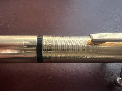 Stilus Stylo-Plume Stylo à Plume Noire À Piston Stylo Plume F Écrit Vintage