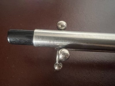 🔴 PARKER penna stilografica Vector cromata satinata pennino M cartuccia scrive