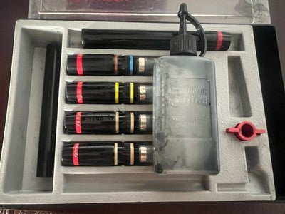 Rotring Set Pens Techniques Variant Koh-I-Noor With Ink Vintage