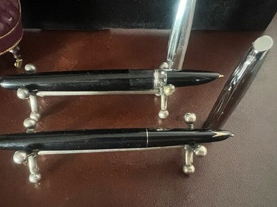 🔴 Penna stilografica pistone e sfera con punta a freccia Design vintage ’60 G