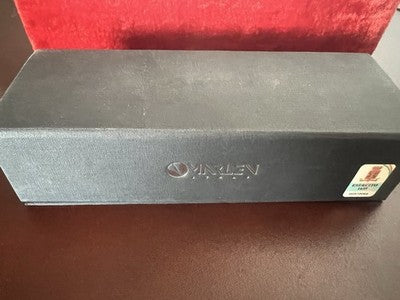 🔴 MARLEN penna stilografica Esercito Slim Edition resina Argento 925 garanzia