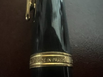 Waterman Stift Füllfederhalter Le Man 100 Autolack Feder Gold 18 KT Ef Pfand