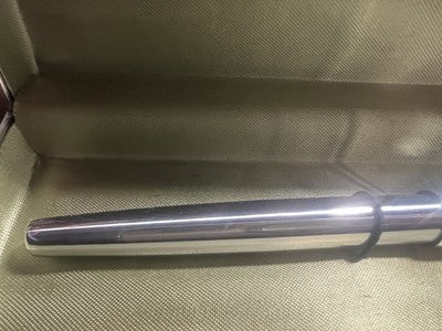 Auretta Stylo-Plume Stylo à Plume par Aurora Chrome Et Cartouches Vintage 1970 