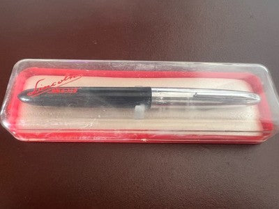 🔴 LINCOLN penna stilografica pistone pennino ORO 14k M scrive vintage 1960