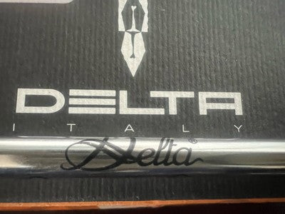 🔴 DELTA refill penna roller inchiostro ROSSO 612 2 PEZZI ricarica ricambio