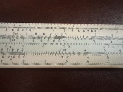 🔴 Regolo calcolatore Oerlikon-Bührle modello Rietz 0123 con custodia original