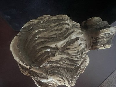 Artemis Diana Busto Cabeza Diosa Griega Estatua Escultura Mármol Vintage