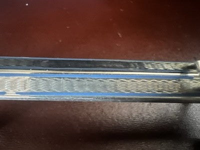 🔴 SARASTRO matita meccanica Unitas guilloché triangolo rilievo mine vintage
