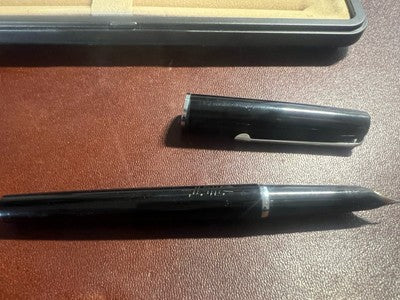 Waterman Pen Fountain Pen Jet Cartridge A Black Vintage Years 1960