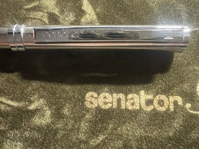 🔴 SENATOR penna sfera cromata pubblicitaria studio legale Weil gotshal