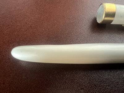 Estense Stylo-Plume Stylo à Plume Celluloid Or 14K Écrit Boîte Vintage