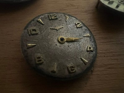 Zifferblätter Uhren Schweizer Bulova Licin Sabrix Microma Silber Orenz Vic La Forêt 