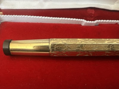 🔴 EUROPA penna stilografica retrattile pennino ORO la storia funziona vintage A