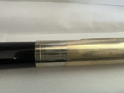 Stylo-Plume Stylo à Plume Noire Mécanisme À Piston Écrit Vintage 1950 A