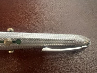 🔴 Matita meccanica NOREX metallo 5 COLORI scrittura scrive vintage