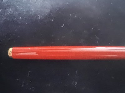 🔴 OMAS penna stilografica Rinascimento lacca corallo pennino ORO 14 KT M