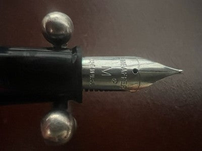 Sheaffer Füllfederhalter, blau (M), No Nonsense Marking, Vintage 