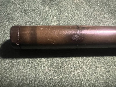 Red Waterman's Retractable Fountain Pen Ebonite 121/2 Vintage A