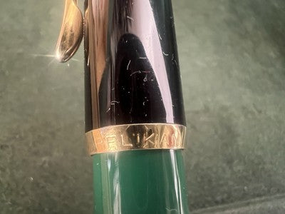 🔴 PELIKAN penna stilografica M151 Gunter Wagner a pistone pennino F inchiostro
