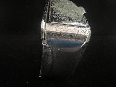 🔴 SETRA Vintage Bus Ashtray in Chrome Metal 2 