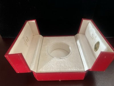 🔴 CARTIER box scatola orologio 531 originale con numero inciso vintage