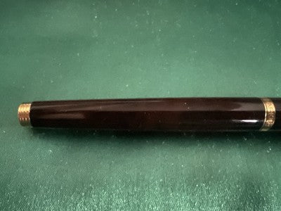 🔴 PARKER penna stilografica 75 lacca Thuja pennino ORO F garanzia nuova