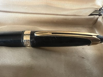 🔴 WATERMAN penna sfera Continental Paris scrive con scatola vintage