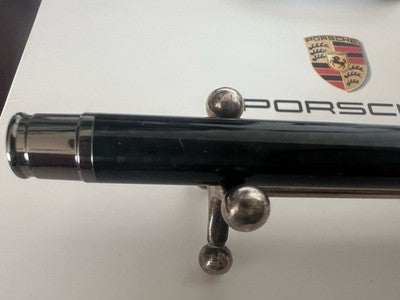 🔴 PORSCHE DESIGN penna sfera 911 fibra di carbonio intrecciata astuccio NOS
