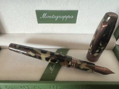 Montegrappa Stylo-Plume Stylo à Plume Camouflage Militaire Fortuna Nouvelle