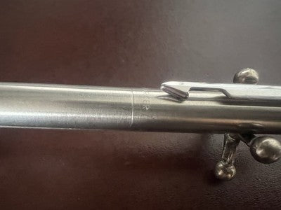 🔴 PARKER penna stilografica Vector cromata satinata pennino M cartuccia scrive