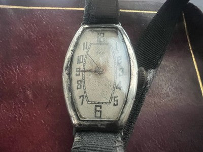 Armbanduhr Silber 800 Frauen Handgelenk E & Co N.29 - Überprüfung Teile