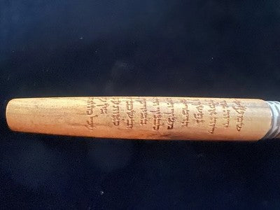 🔴 MONTEGRAPPA Peace Kugelschreiber aus Olivenholz mit hebräischen Gravuren, limitierte Auflage 