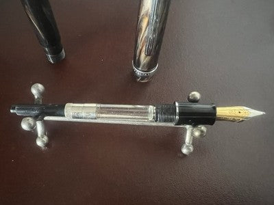 RECIFE Marble Fountain Pen With Chrome Profiles Never Used