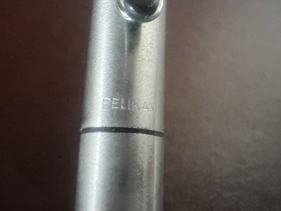Pelikan Stylo-Plume Stylo à Plume Chrome Signum P505 Avec Cartouches Vintage