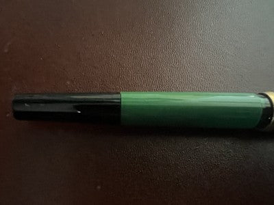 🔴 PELIKAN penna stilografica MK10 a pistone pennino F e sfera K150 set vintage