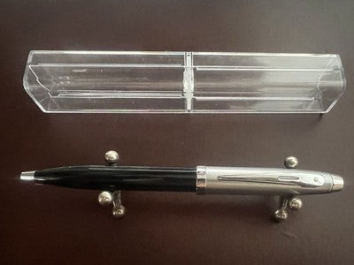 🔴 SHEAFFER penna sfera lacca cappuccio metallo satinato scrive