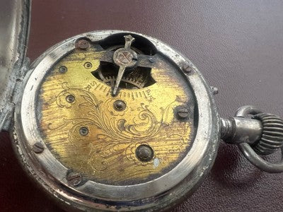 🔴 ROSKOPF Herren-Taschenuhr mit überholten Vintage-Teilen 