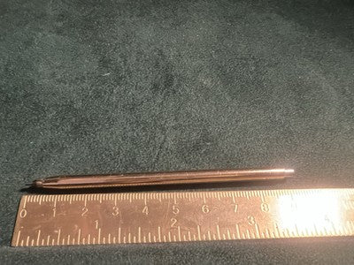 🔴 Matita meccanica dorata aggancio a ragno matita con mina 1,3 scrive vintage