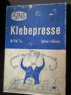 Presse Encolleuse ISING 8/16 MM Bande Placage D’Épissage Machine Pro NOS
