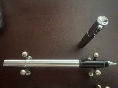 Auretta Pens Fountain Pen Sphere Chrome By Aurora Luxury Scrivano Vintage A 