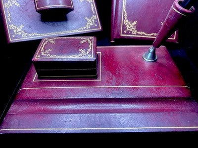 Basis Stift Füllfederhalter Kugel Set Schreibtisch Tür Stil Cartier Leder 