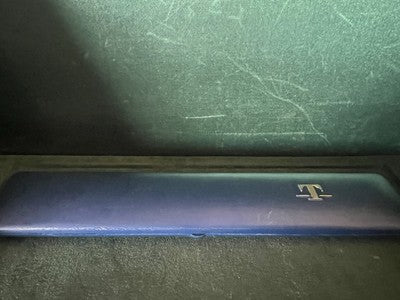 Tissot Box Watch Case Box Blue Spots Vintage