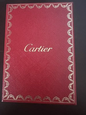 Cartier Briquet Trinity Guilloché Plaqué Fonctionne Avec Trousse Instructions