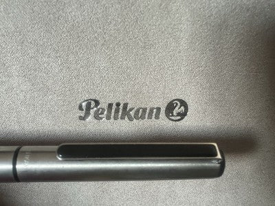 🔴 PELIKAN penna stilografica cromata SIGNUM P505 con cartucce vintage