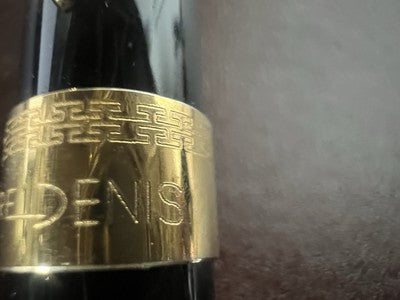 Andre' Denis Stift Füllfederhalter Lack Schwarz Feder 8 Mit Patronen