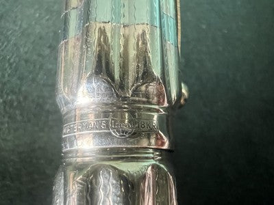 🔴 WATERMAN'S penna stilografica retrattile pennino ORO funziona vintage B