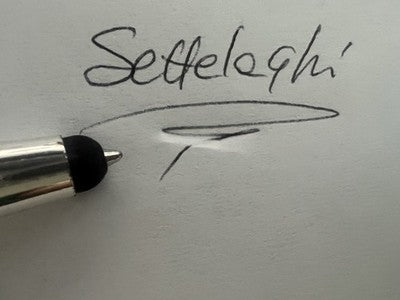 SETTELAGHI Stift Esfera PLATA MACIZA 925 Touch Panel PC Garantie 